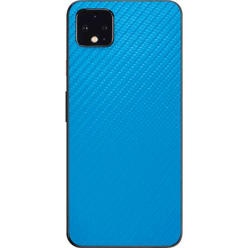 Blue Carbon Fiber Specialty Material Google Pixel 4 XL Skin